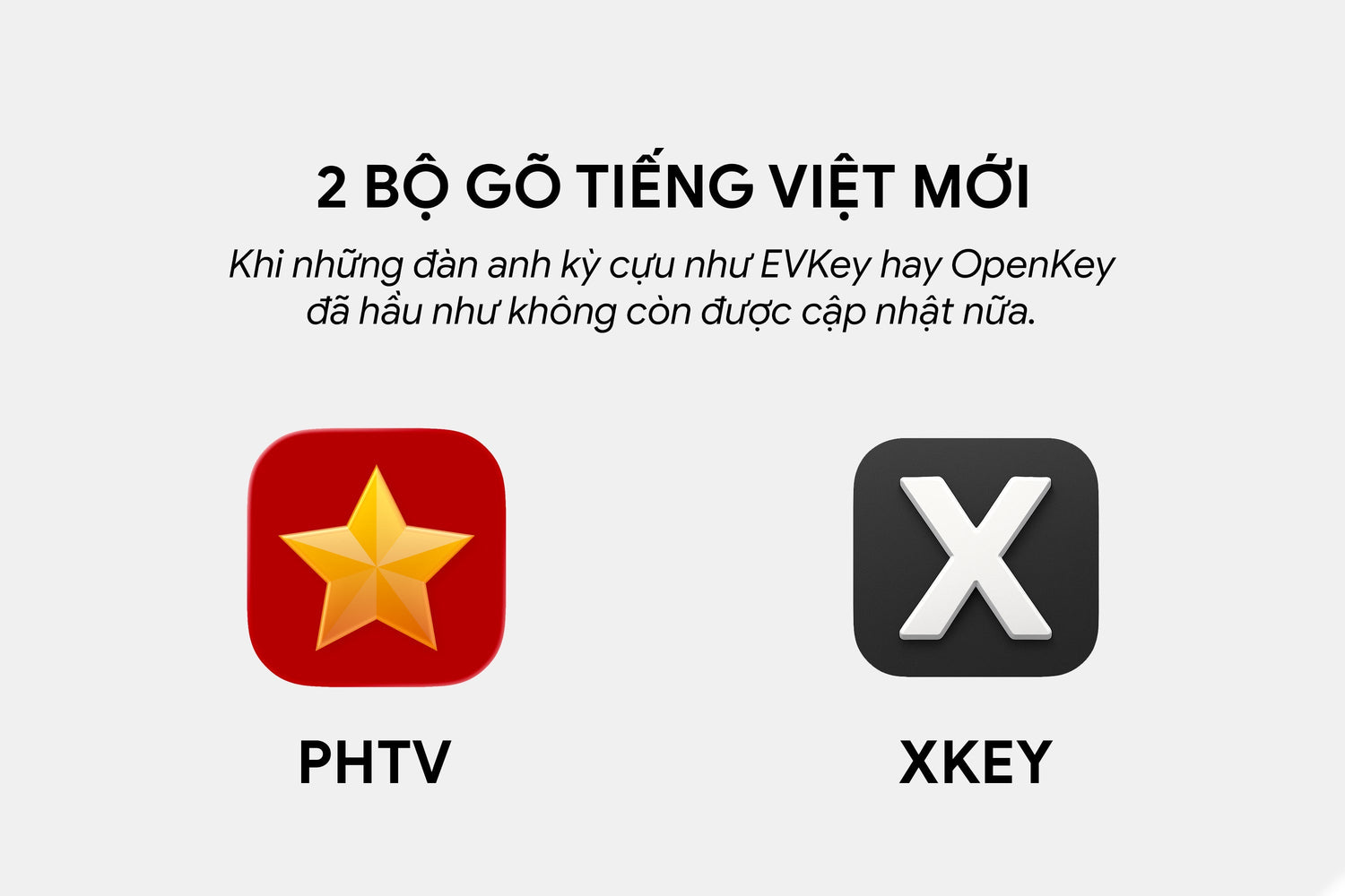 2 bộ gõ tiếng Việt mới cho macOS - một tín hiệu đáng mừng cho người dùng Mac