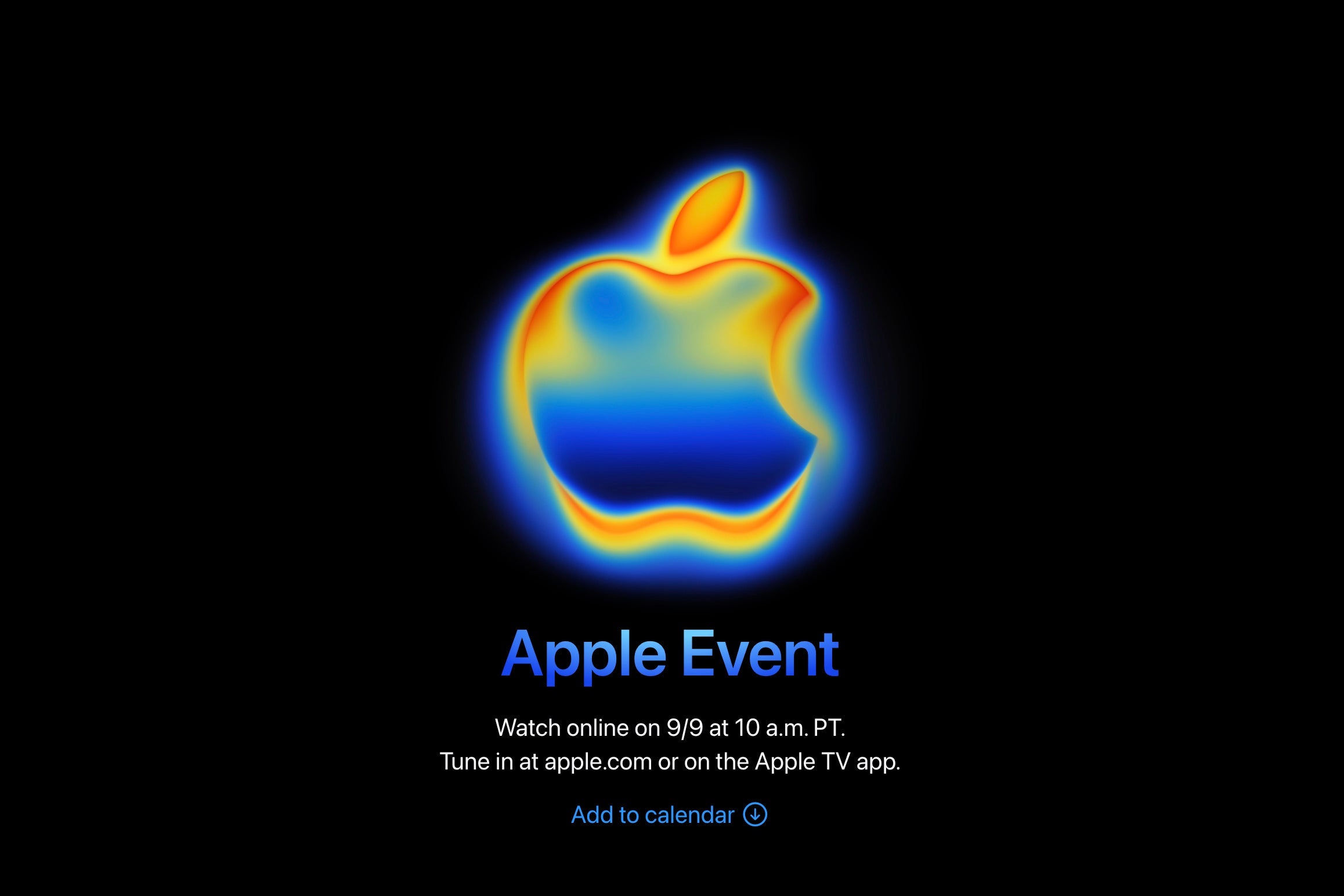 Apple công bố sự kiện ngày 9/9: “Awe Dropping”