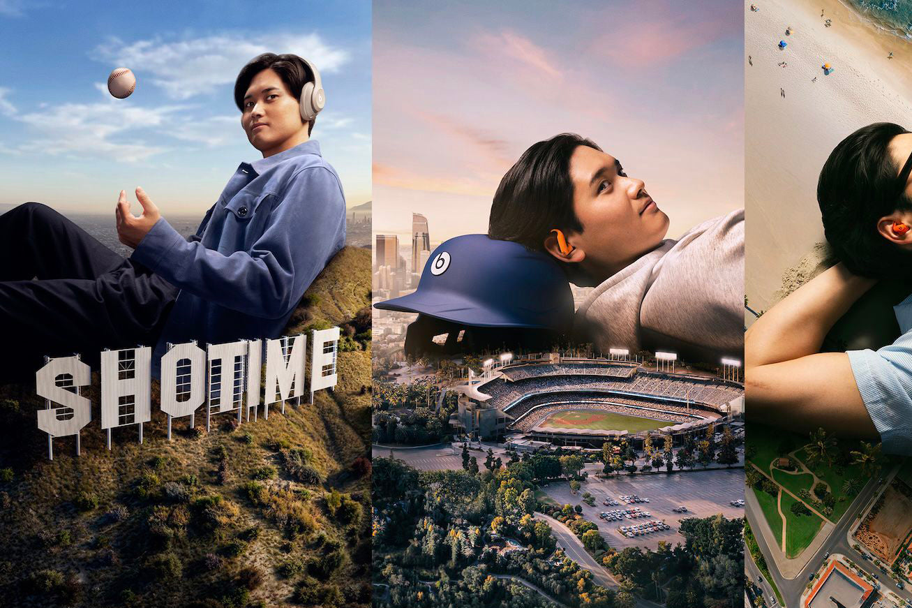 Chiến dịch quảng cáo mới của Beats có sự góp mặt của siêu sao bóng chày Shohei Ohtani