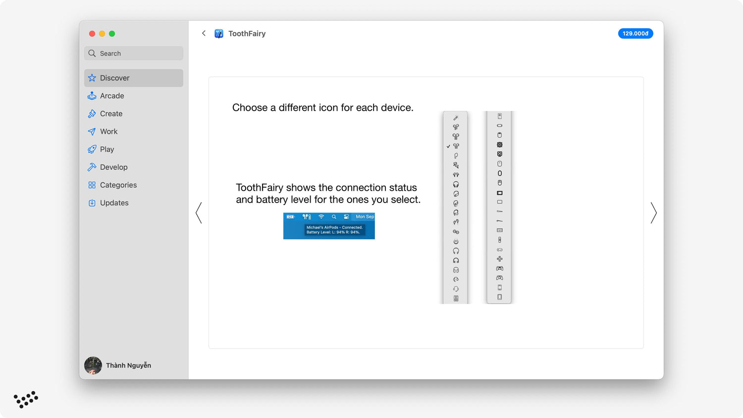 Quản lý tất cả các thiết bị Bluetooth với Tooth Fairy
