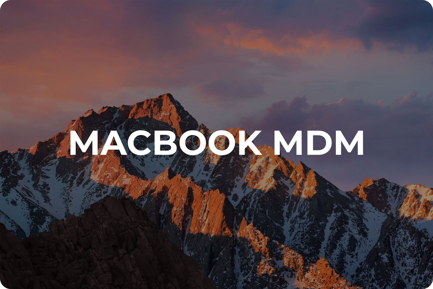 Hướng dẫn kiểm tra và tắt MDM trên MacBook tất cả HĐH