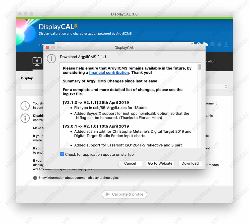 Hướng dẫn cân màu MacBook bằng phần mềm DisplayCal