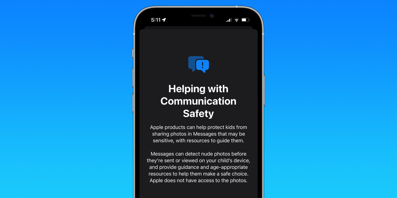 Cách sử dụng tính năng Communication Safety mới cho trẻ em trong iOS 15.2