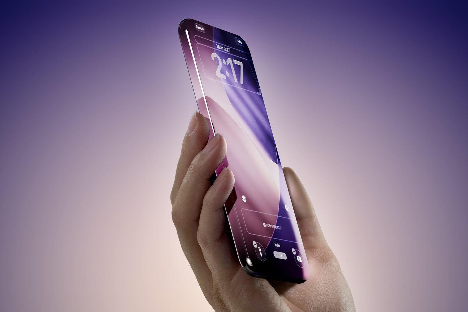 iPhone 20 được đồn sẽ có thiết kế cong táo bạo, viền mỏng hơn và camera ẩn dưới màn hình
