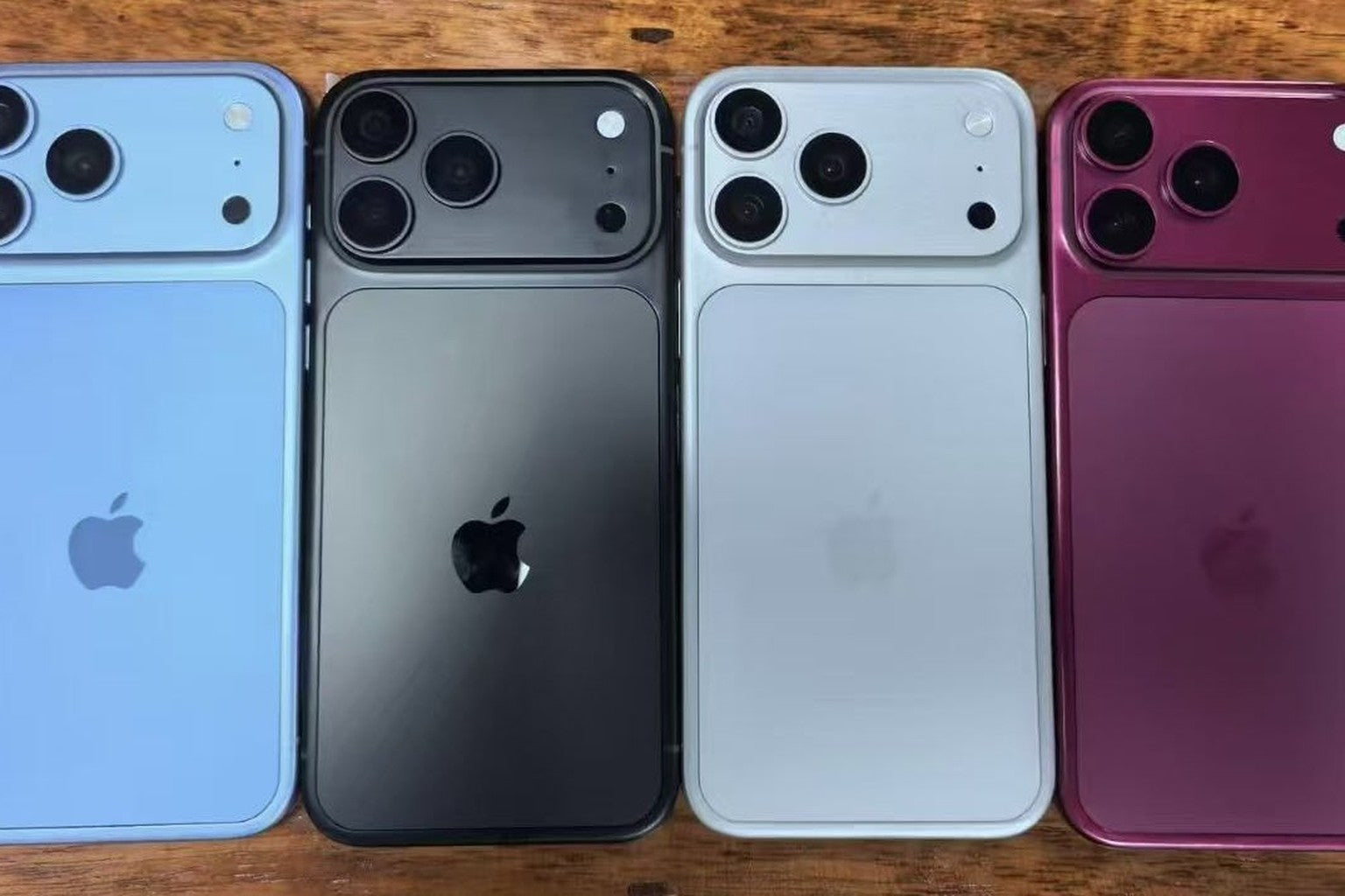 Lộ diện bộ màu iPhone 18 Pro với Dark Cherry làm điểm nhấn