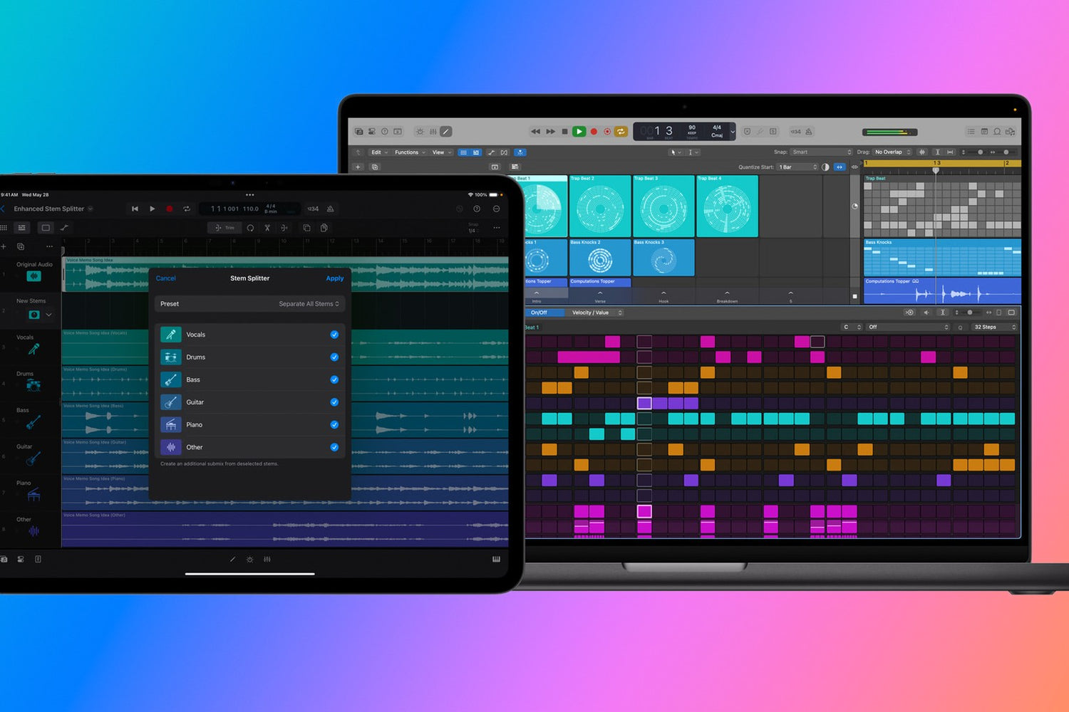 Logic Pro thêm gói âm thanh Step Reflex, loạt app sáng tạo của Apple có bản sửa lỗi