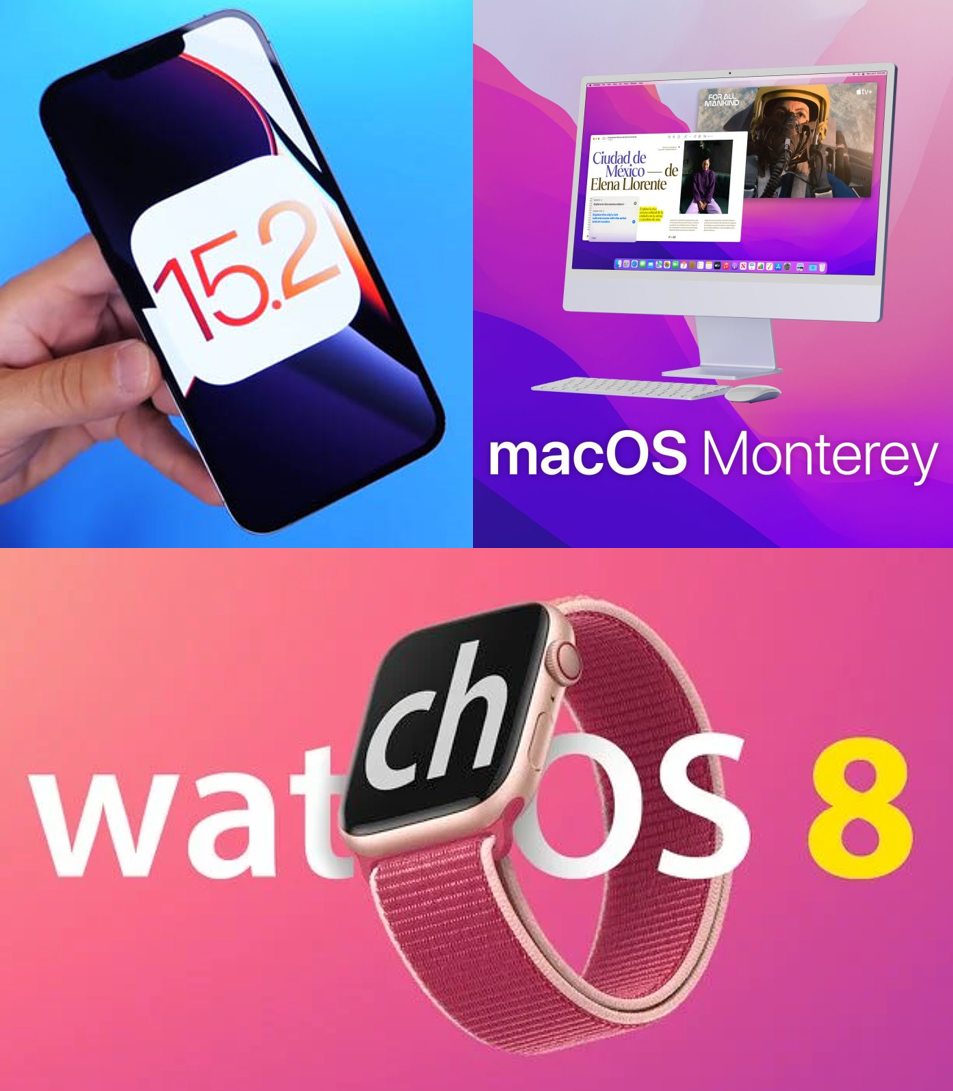 Phát hành RC của macOS Monterey 12.1, watchOS 8.3, iOS & iPadOS 15.2