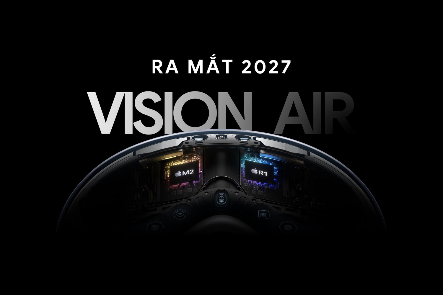 Apple chuẩn bị ra mắt kính Vision Air: Nhẹ hơn, rẻ hơn, ra mắt 2027