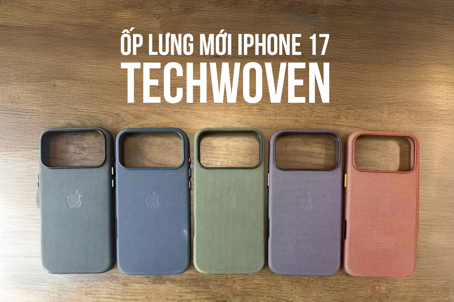 Ốp lưng mới cho iPhone 17 - TechWoven