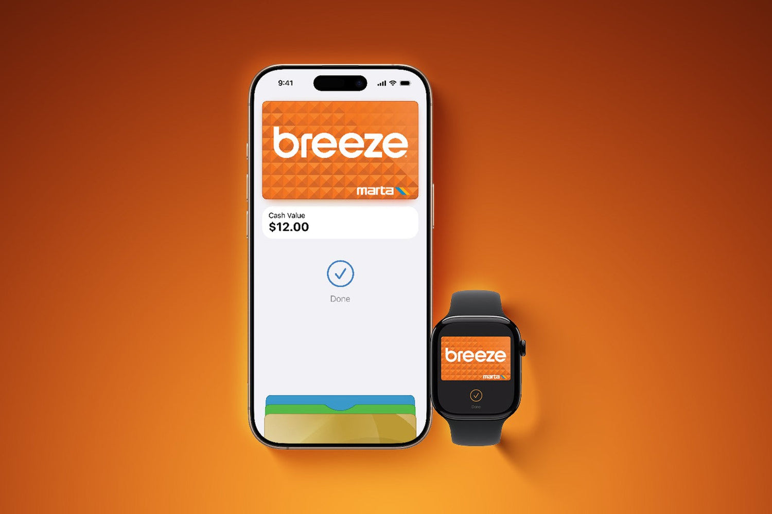 Thẻ Breeze của MARTA ở Atlanta giờ đã thêm được vào Apple Wallet