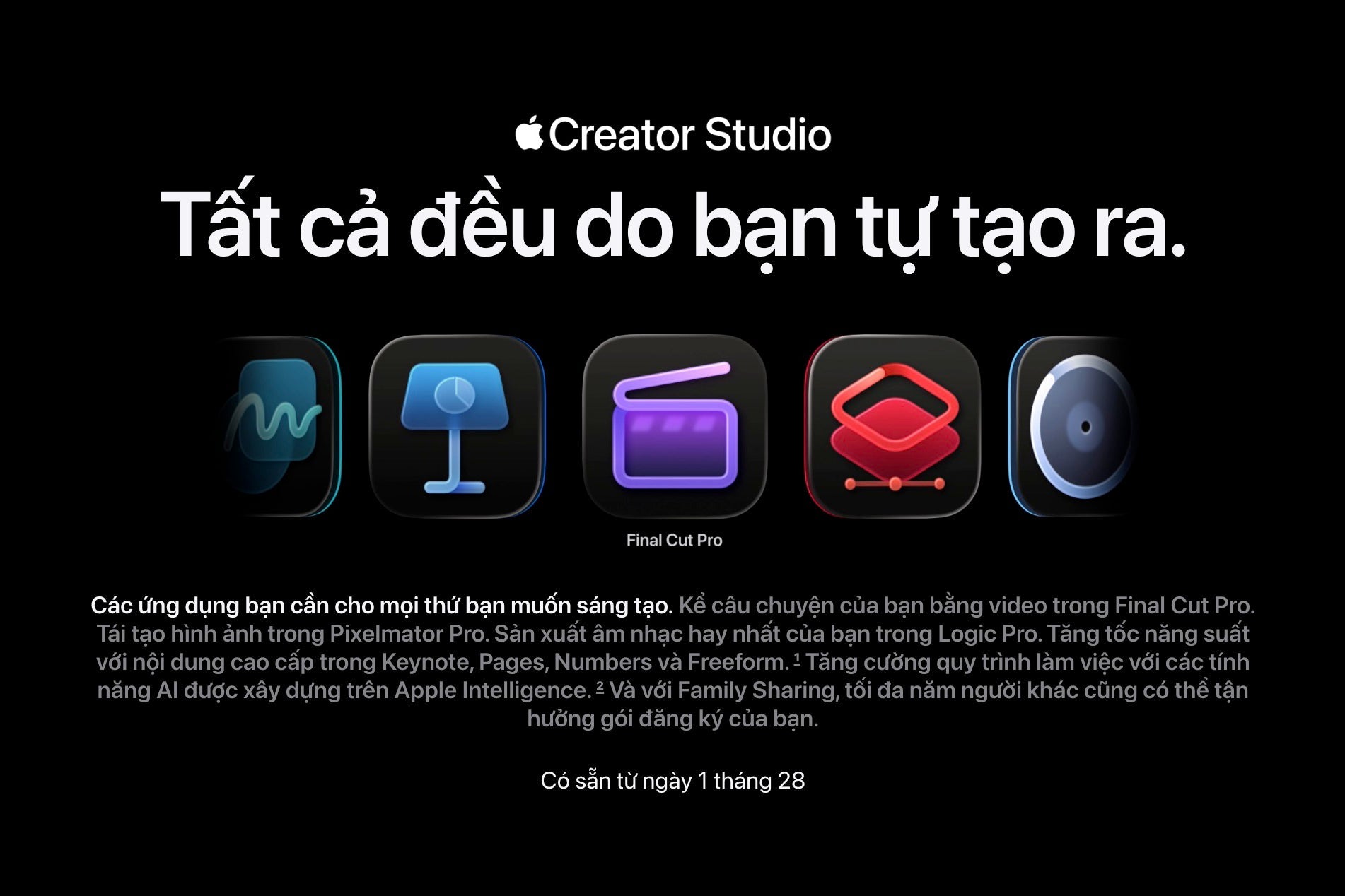 Một số ứng dụng Apple sẽ không còn nhận đủ tính năng mới nếu không đăng ký trả phí theo tháng hoặc năm
