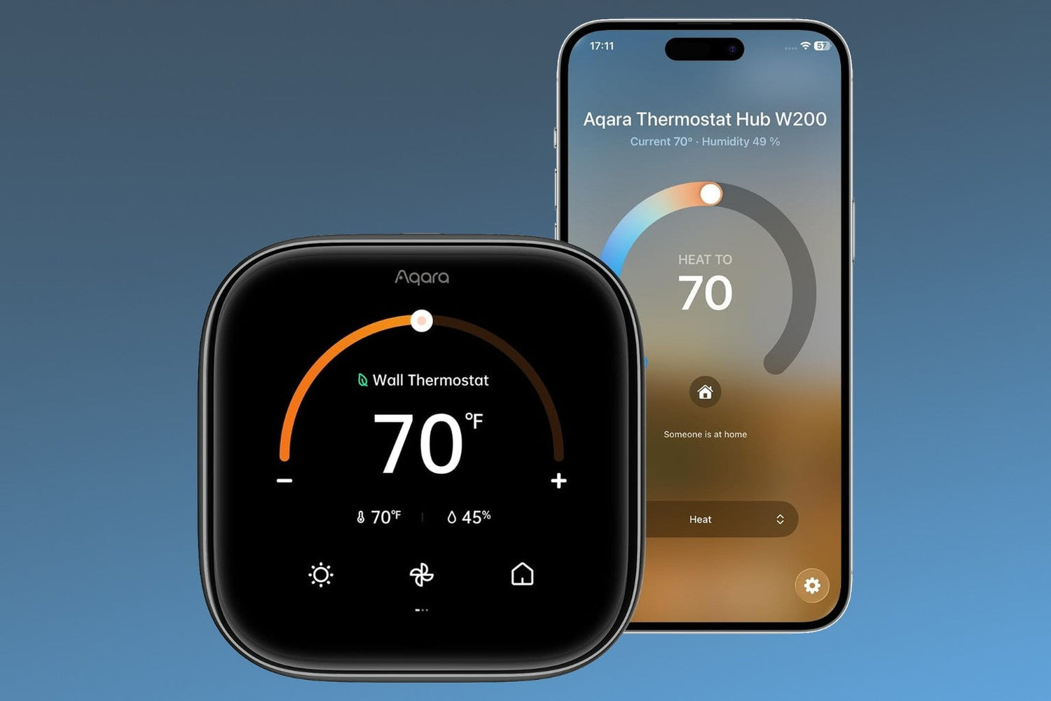 Aqara W200 ra mắt: thermostat Matter hỗ trợ Adaptive Temperature và Clean Energy
