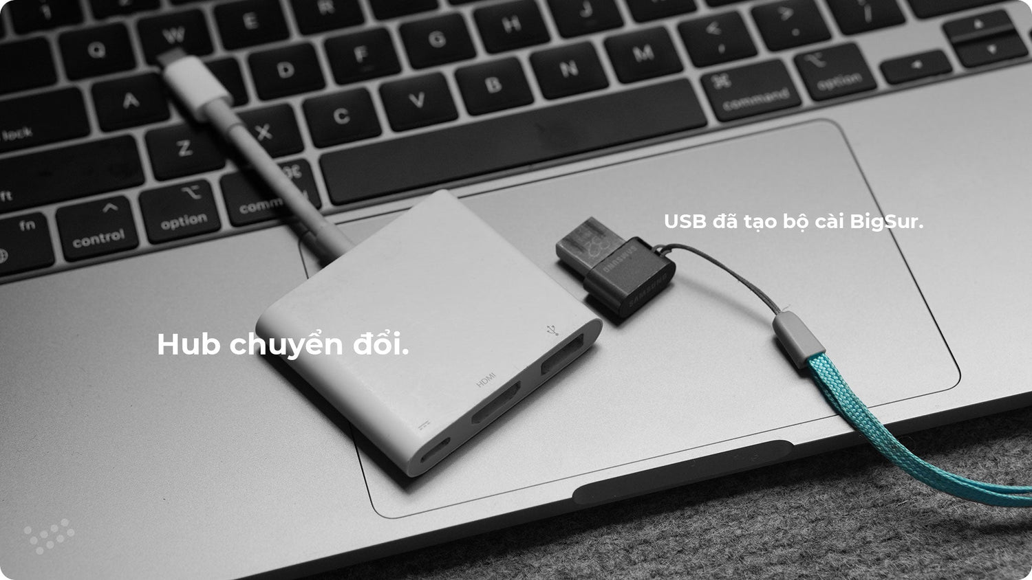 Hướng dẫn cài đặt lại Macbook M1 bằng USB và ổ cứng di động