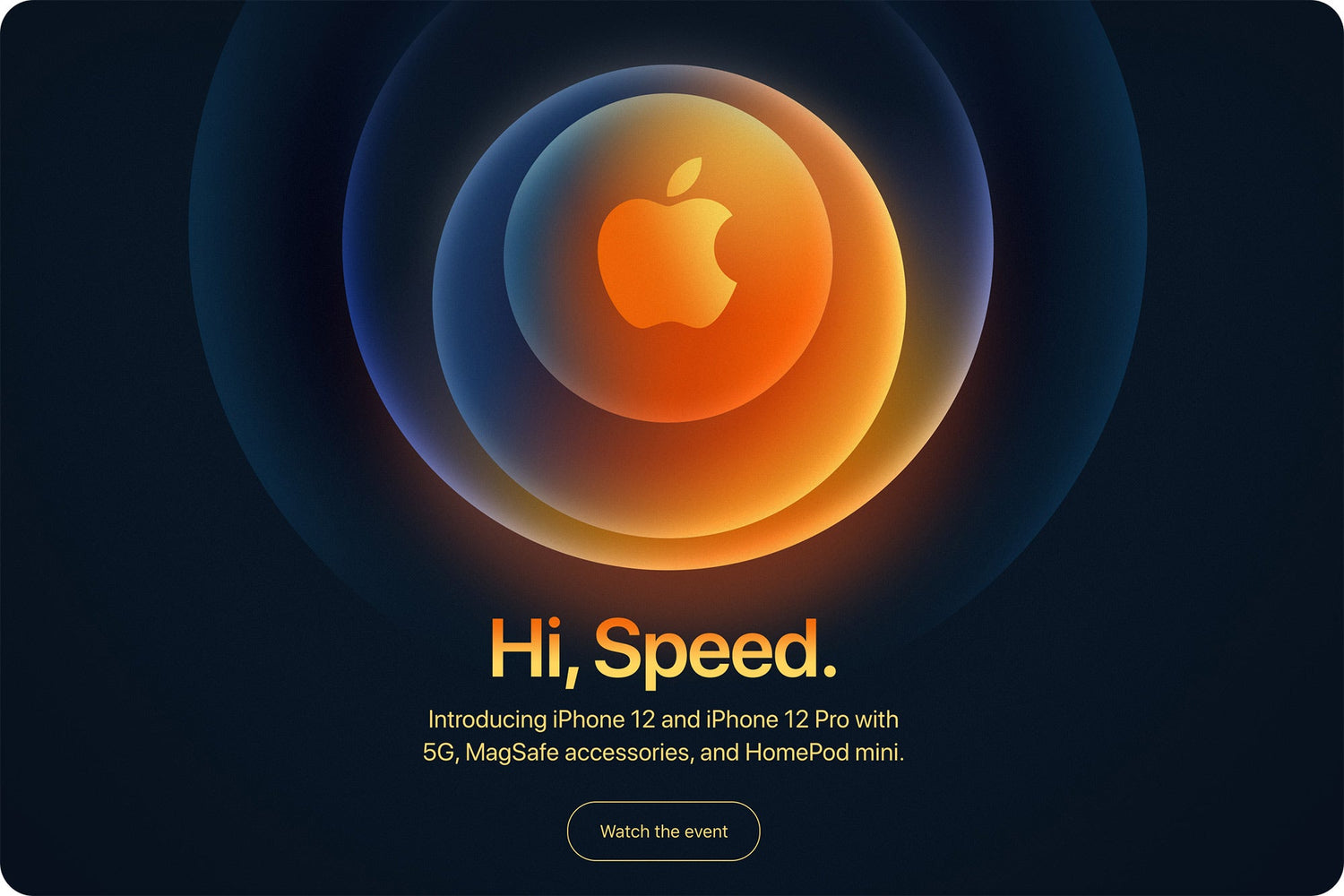 Điểm báo về sự kiện tháng 10 của Apple - Apple's Hi, Speed Event