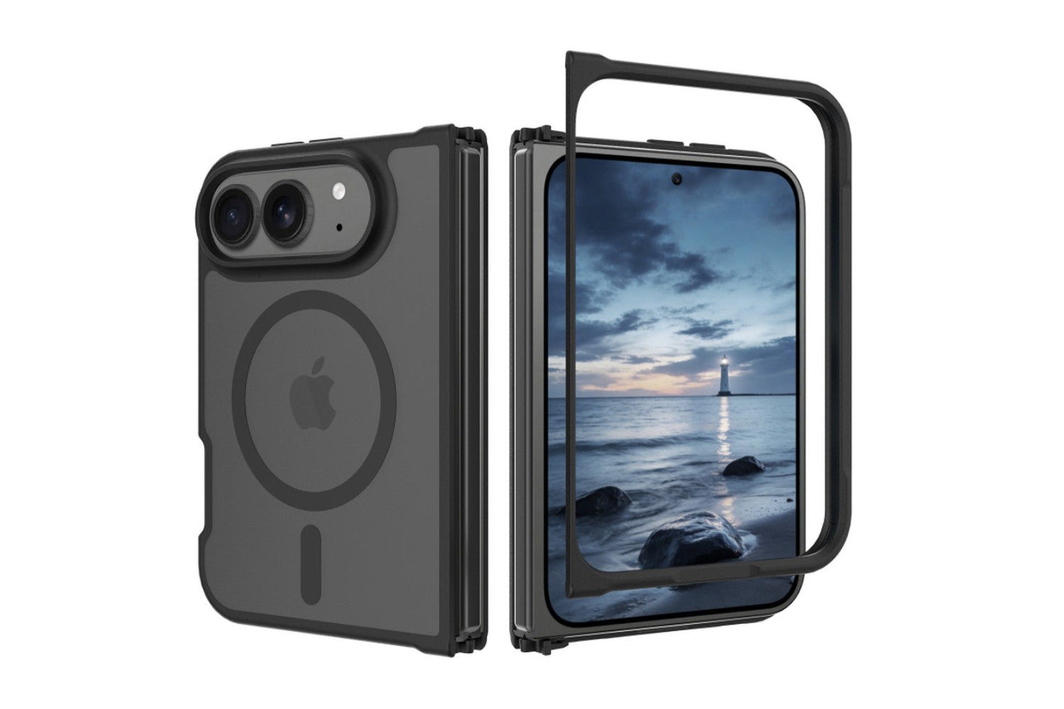 Những mẫu ốp lưng đầu tiên cho iPhone gập của Apple đã lộ diện