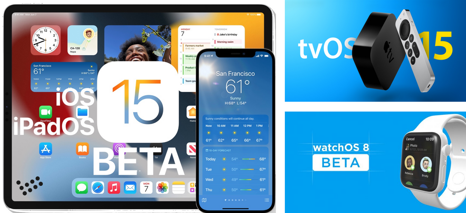 Apple phát hành bản beta đầu tiên của iOS 15.3, iPadOS 15.3, tvOS 15.3 và watchOS 8.4