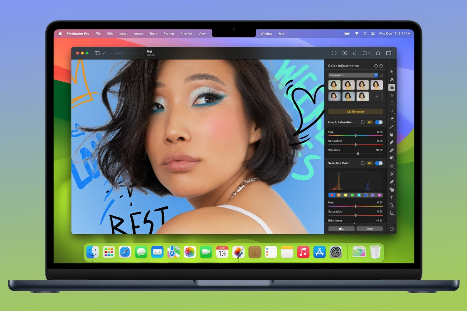 Pixelmator Pro cập nhật mockup iPhone 17, phím tắt mới và hỗ trợ camera RAW mở rộng