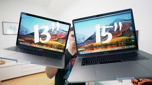 [Tư vấn 2018] Mua Macbook Pro 13 inch hay 15 inch